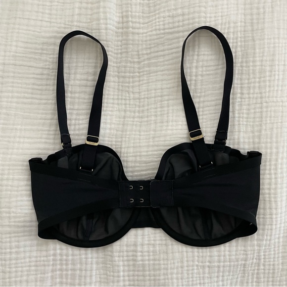 CUUP The Balconette Bra 30G - Black Mesh - Picture 5 of 7